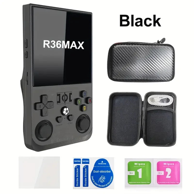 Superconsole™ Original R36MAX – Consolă Retro Portabilă cu Ecran IPS 4,0″, Sistem Linux și +20.000 de Jocuri