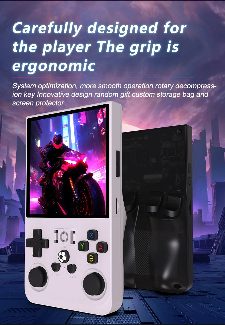 Superconsole™ Original R36MAX – Consolă Retro Portabilă cu Ecran IPS 4,0″, Sistem Linux și +20.000 de Jocuri